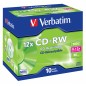Verbatim CD-RW DataLifePlus 8-12X 700MB Verbatim CD-RW DataLifePlus 8-12X 700MB